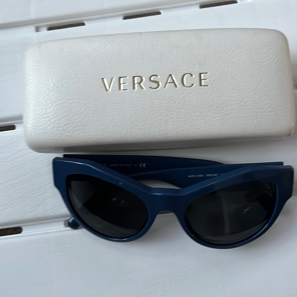 Versace Blue and Gold